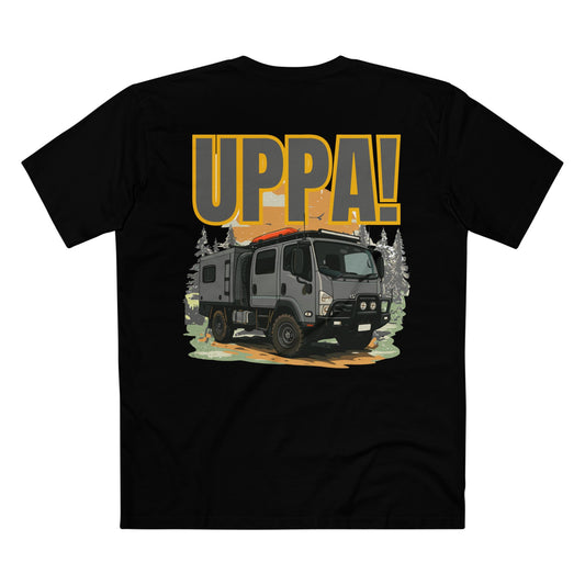 All Terrain Truck – Detailed Adventure Themed Graphic T-Shirt for Adults.
