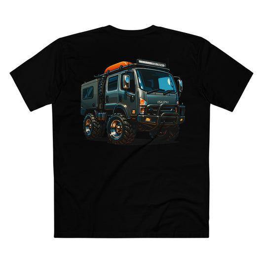 All Terrain Truck – Adventure Themed Graphic T-Shirt for Adults.